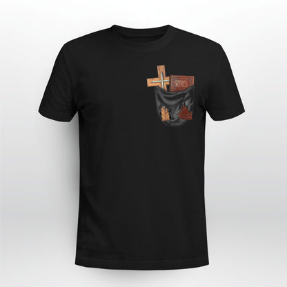 Holy Bible And Cross Are In The Pocket God T-Shirt, Jesus Sweatshirt Hoodie, Faith T-Shirt, Christ Unisex Hoodie