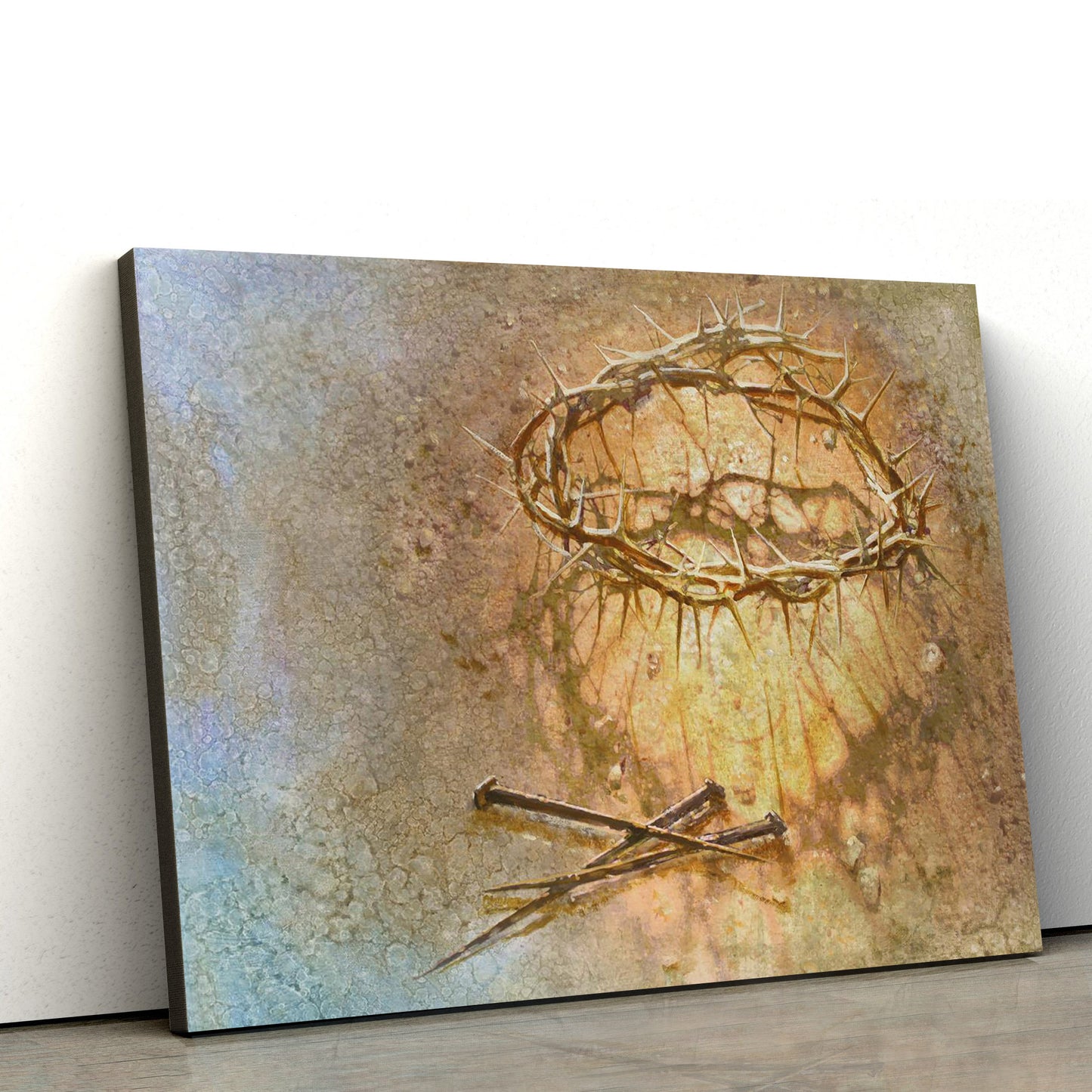 Holy Crown Canvas Wall Art - Christian Wall Decor