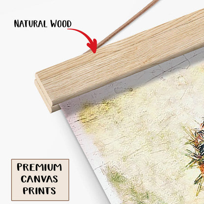 Holy Jesus Christ Hanging Canvas Wall Art Painting - Jesus Portrait Picture - Religious Gift - Christian Wall Art Decor