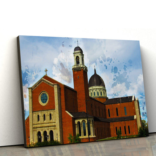 Holy Name Of Jesus Cathedral Raleigh Canvas Raleigh - Canvas Picture - Jesus Canvas Pictures - Christian Wall Art