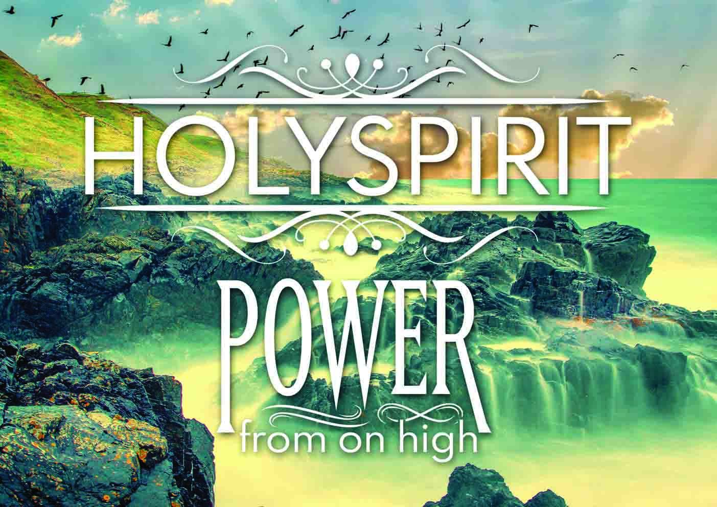 Holy Spirit Power From On High Wall Art Canvas Print - Christian Canvas Wall Art
