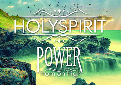 Holy Spirit Power From On High Wall Art Canvas Print - Christian Canvas Wall Art
