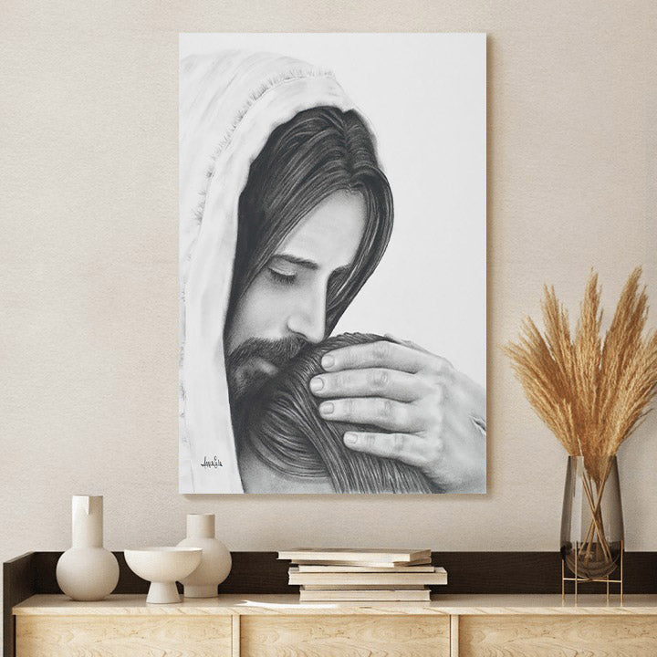 Home Canvas Picture - Jesus Canvas Wall Art - Christian Wall Art