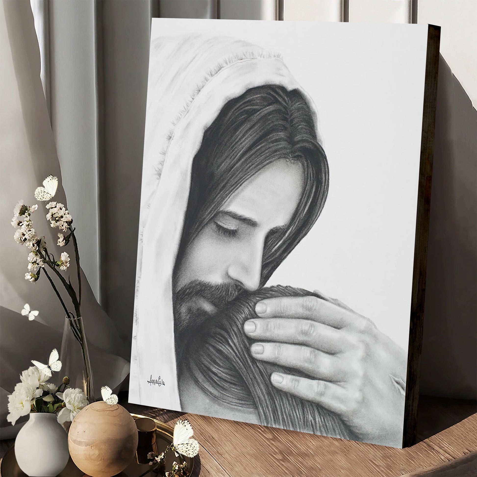 Home Canvas Picture - Jesus Canvas Wall Art - Christian Wall Art