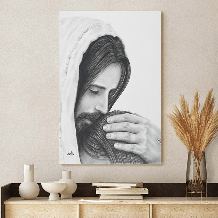 Home Canvas Picture - Jesus Christ Canvas Art - Christian Wall Canvas