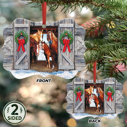Horse Christmas Ornament - Christmas Ornament - Ciaocustom