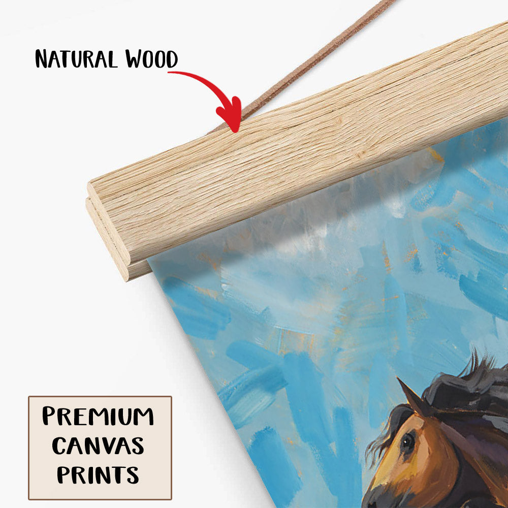 Horse Hanging Canvas Wall Art - Religious Canvas