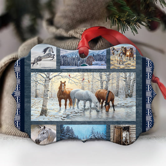 Horse Lover Ornament - Christmas Ornament - Ciaocustom