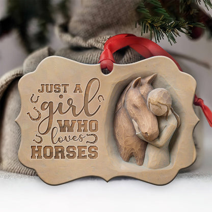 Horse Lover Ornament 1 - Christmas Ornament - Ciaocustom