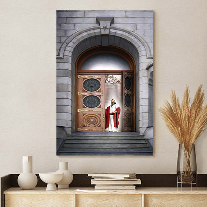 House Of The Lord Canvas Picture - Jesus Christ Canvas Art - Christian Wall Canvas