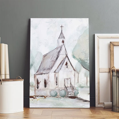 House of God Church Paper Print - Wall Decorator - Religious Wall Art Canvas