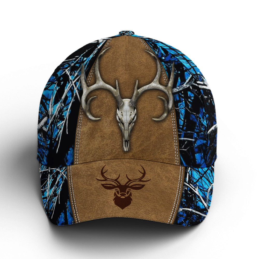 Hunting Camouflage Multicolor Deer Logo Baseball Cap