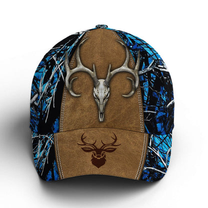 Hunting Camouflage Multicolor Deer Logo Baseball Cap