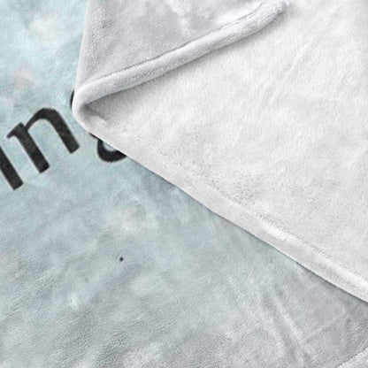 I Am God's Girl Lavished In Love Gifted With Grace Fleece Blanket - Christian Blanket - Bible Verse Blanket