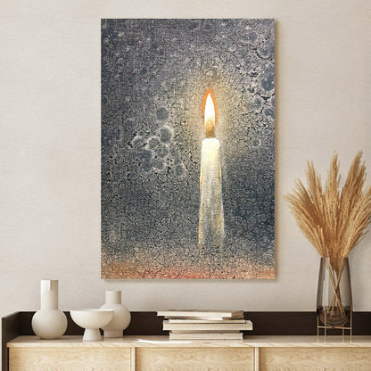 I Am The Light Canvas Wall Art - Jesus Picture - Jesus Portrait Canvas