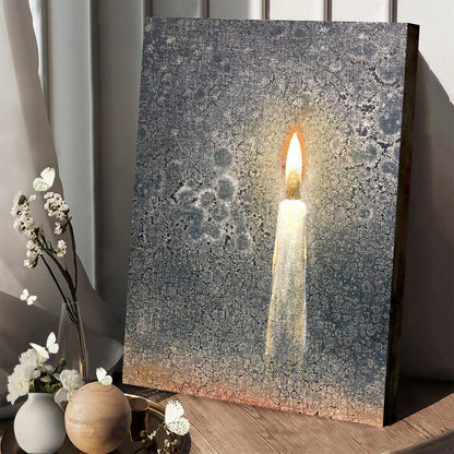 I Am The Light Canvas Wall Art - Jesus Picture - Jesus Portrait Canvas