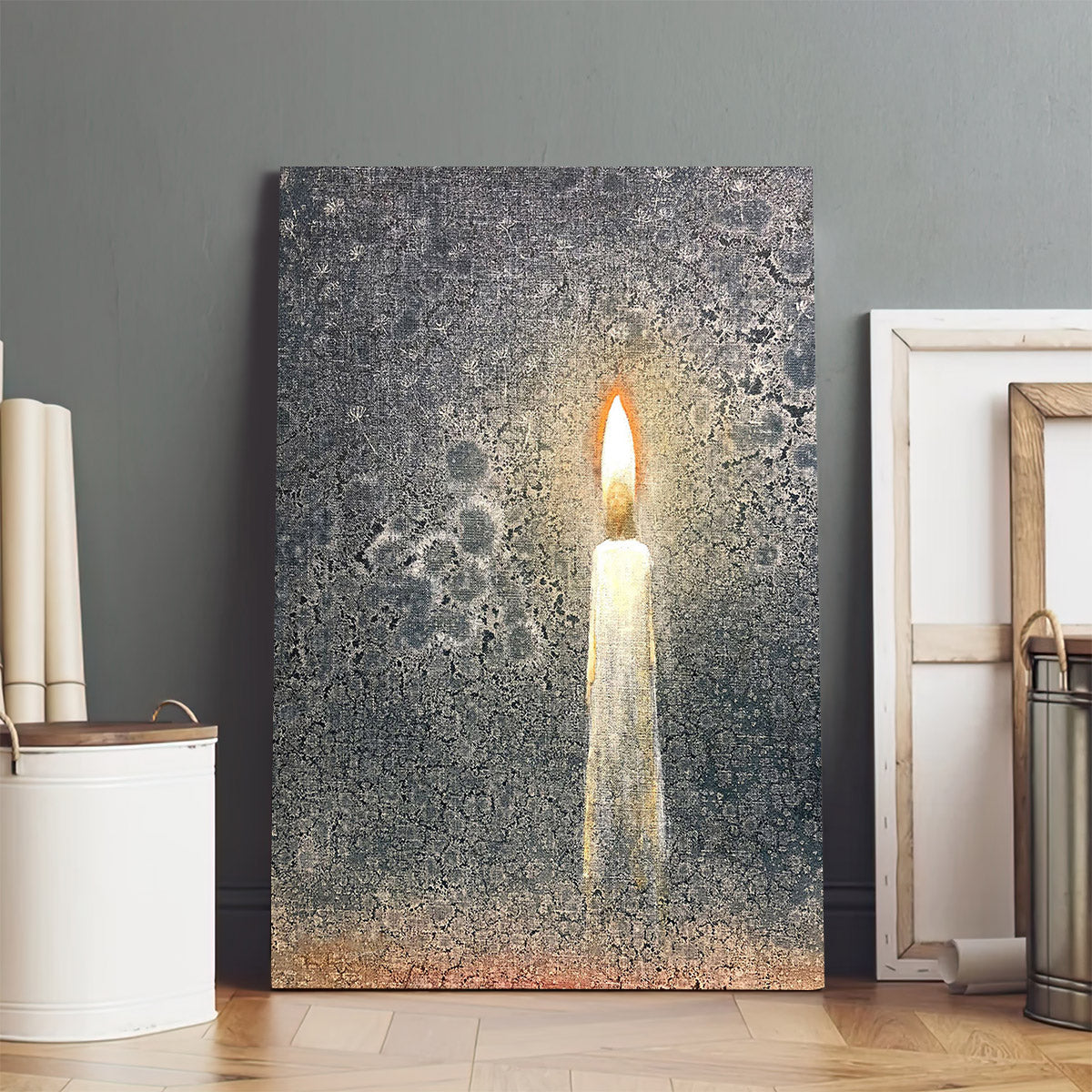 I Am The Light Canvas Wall Art - Jesus Picture - Jesus Portrait Canvas