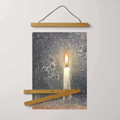 I Am The Light Hanging Canvas Wall Art - Jesus Picture - Jesus Portrait Canvas - Religious Canvas