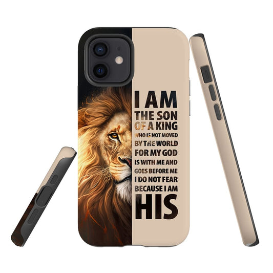 I Am The Son Of A King Phone Case - Scripture Phone Cases - Iphone Cases Christian