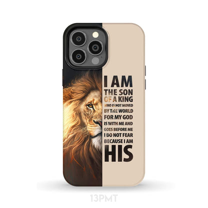 I Am The Son Of A King Phone Case - Scripture Phone Cases - Iphone Cases Christian