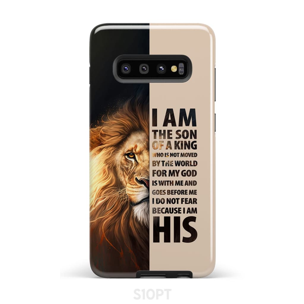 I Am The Son Of A King Phone Case - Scripture Phone Cases - Iphone Cases Christian