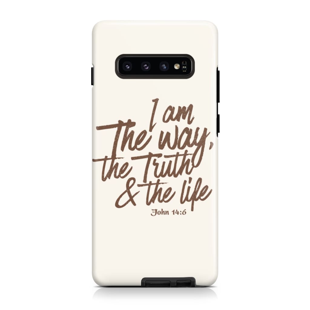 I Am The Way The Truth And The Life John 146 Phone Case - Scripture Phone Cases - Iphone Cases Christian