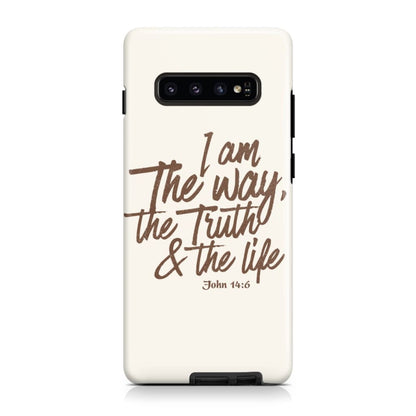 I Am The Way The Truth And The Life John 146 Phone Case - Scripture Phone Cases - Iphone Cases Christian