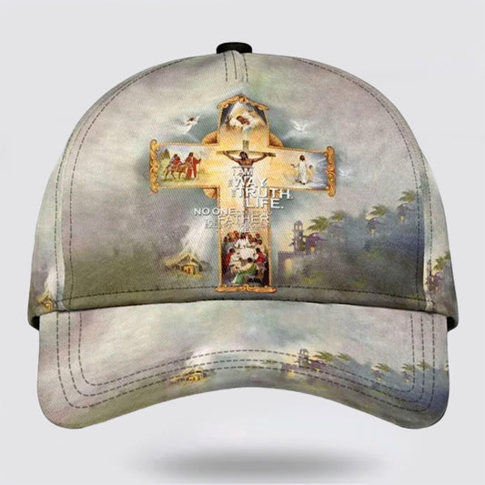 I Am Way Truth Life Baseball Cap - Christian Hats for Men and Women
