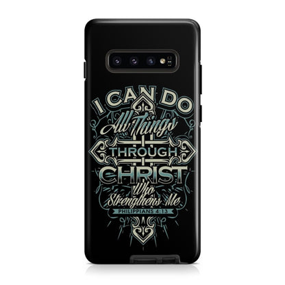 I Can Do Al Things Through Christ Philippians 413 Phone Case - Scripture Phone Cases - Iphone Cases Christian