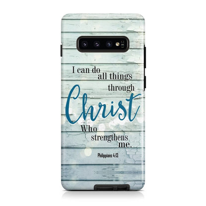 I Can Do All Things Through Christ Bible Verse Phone Case - Scripture Phone Cases - Iphone Cases Christian