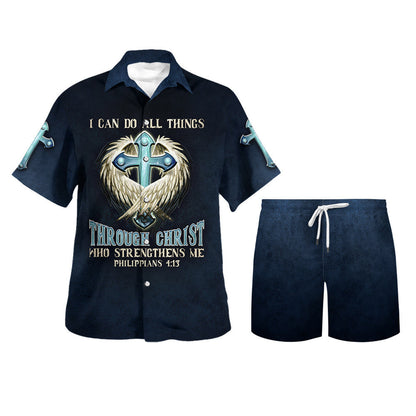 I Can Do All Things Through Christ Who Strengthens Me Hawaiian Shirts For Men And Women - Christian Hawaiian Shirt - Hawaiian Summer Shirts