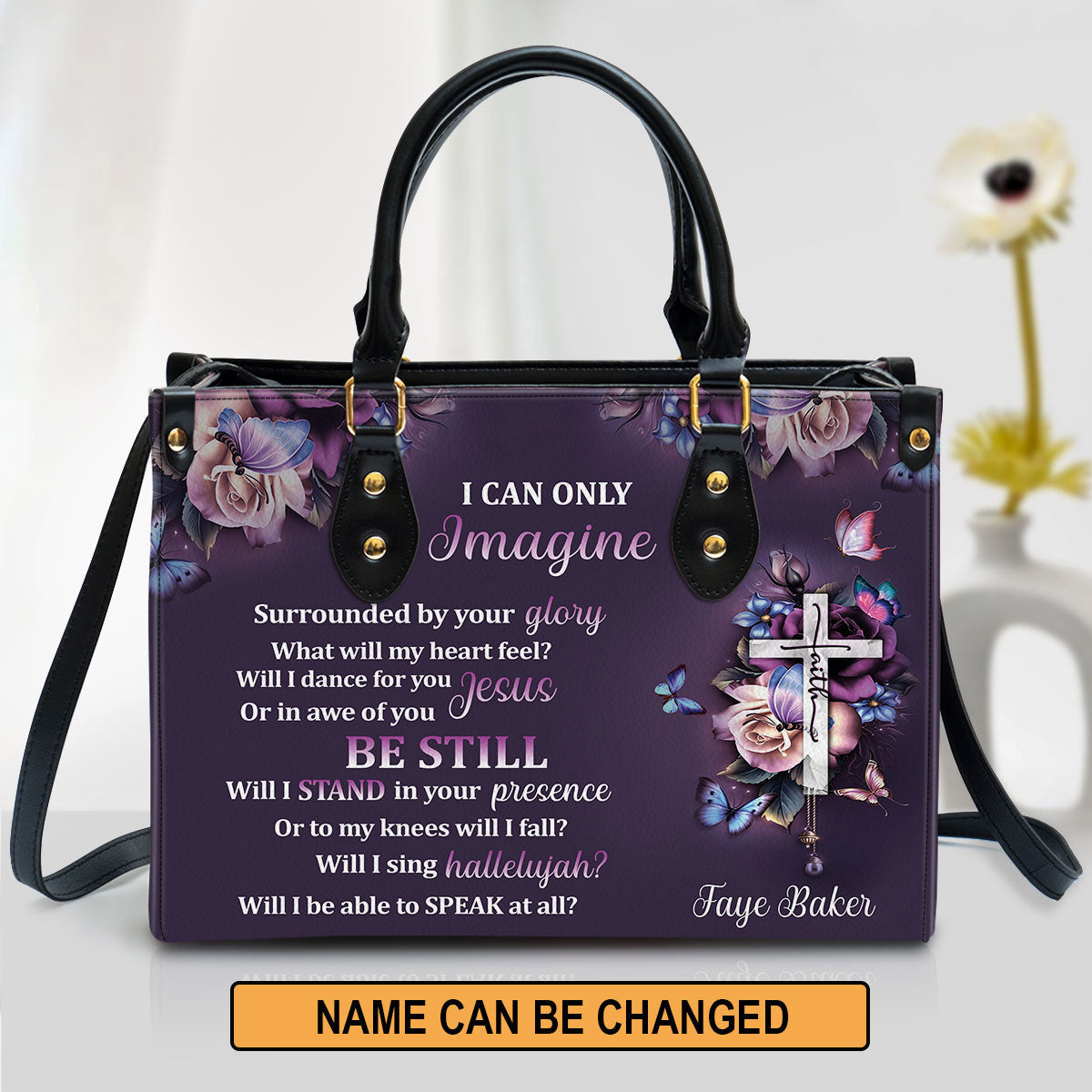 I Can Only Imagine - Perfect Leather Bag - Christian Pu Leather Bags For Women