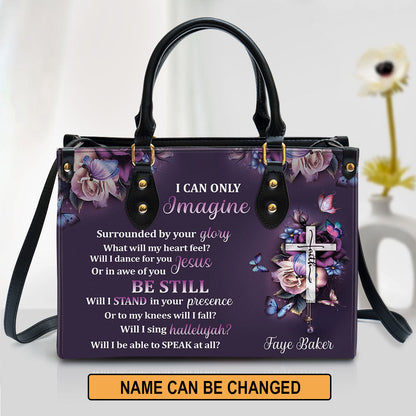 I Can Only Imagine - Perfect Leather Bag - Christian Pu Leather Bags For Women