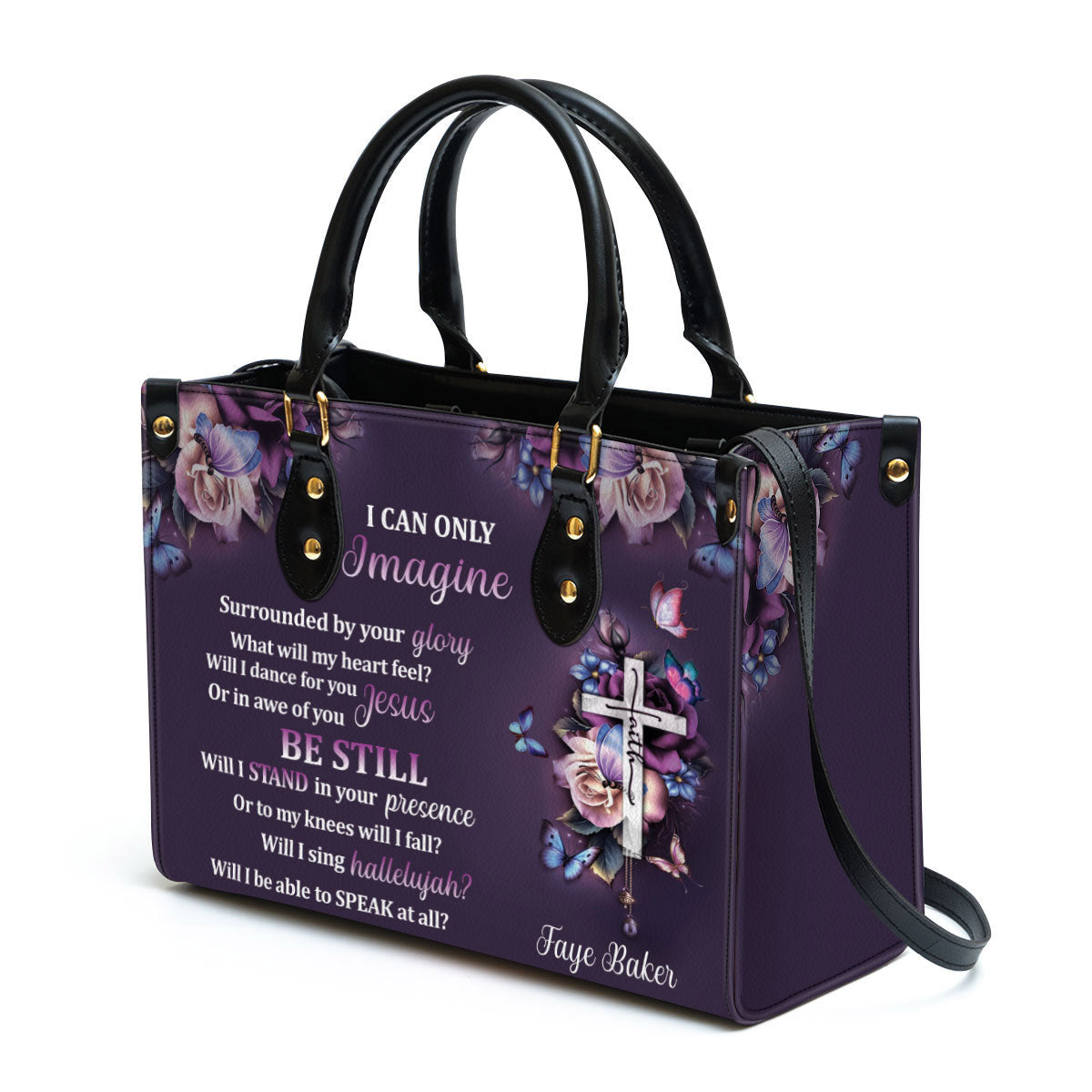 I Can Only Imagine - Perfect Leather Bag - Christian Pu Leather Bags For Women