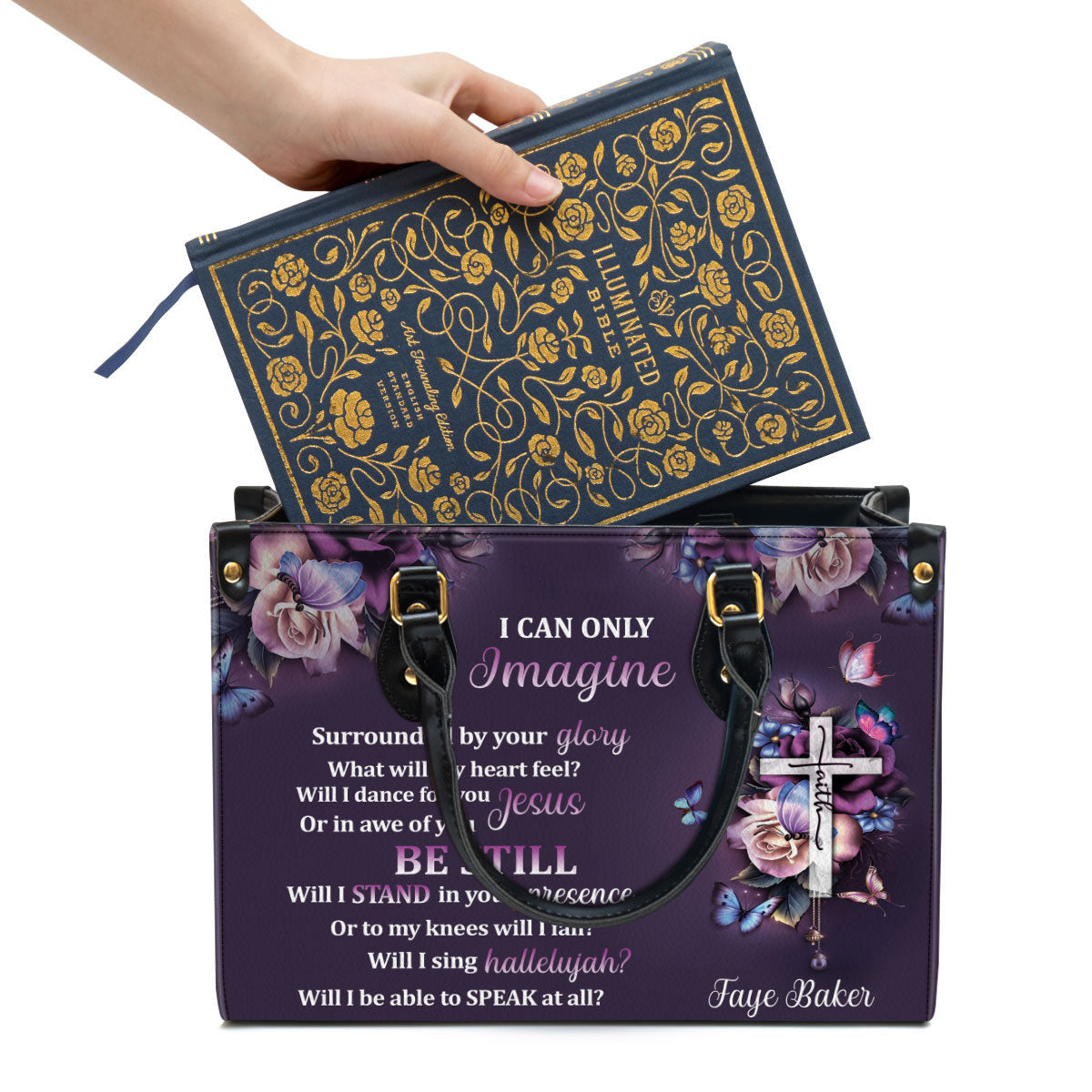 I Can Only Imagine - Perfect Leather Bag - Christian Pu Leather Bags For Women