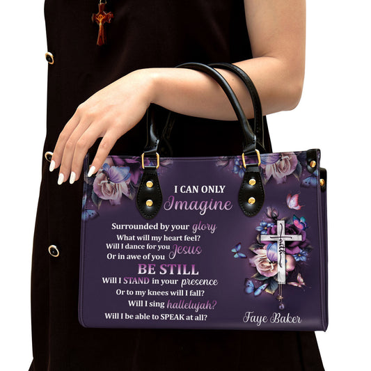 I Can Only Imagine - Perfect Leather Bag - Christian Pu Leather Bags For Women