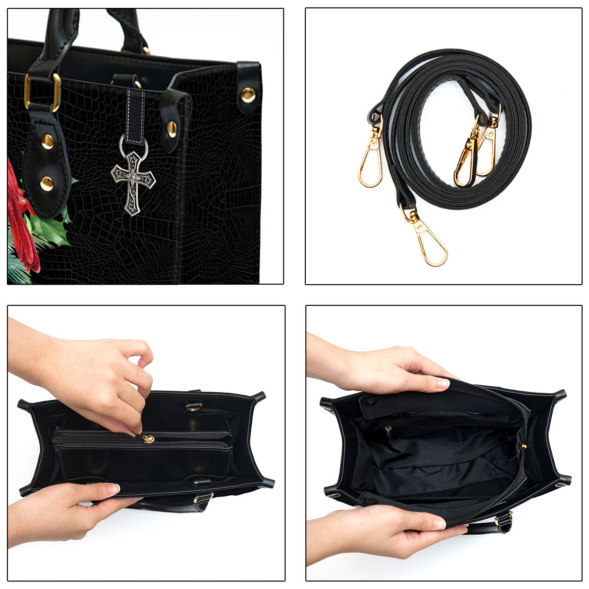 I Can Only Imagine Leather Bag - Christian Pu Leather Bags For Women