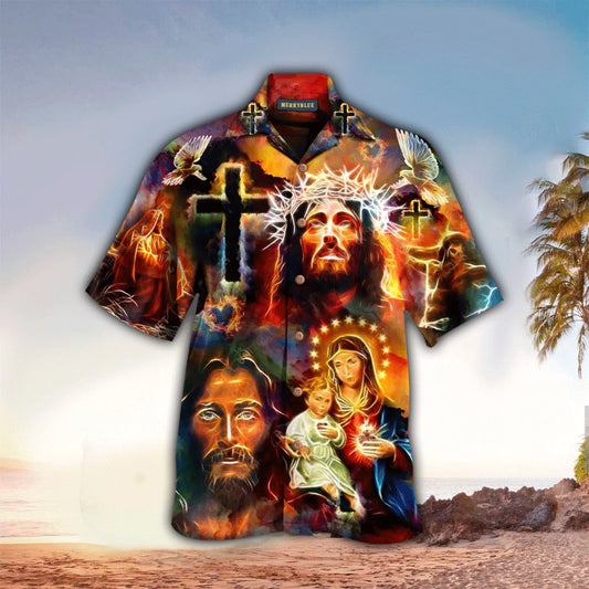 I Cant Do This Life Without Jesus Hawaiian Shirt - Christian Hawaiian Shirts For Men & Women