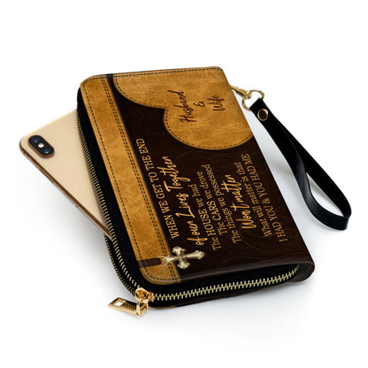 I Had You And You Had Me Clutch Purse For Women - Personalized Name - Christian Gifts For Women