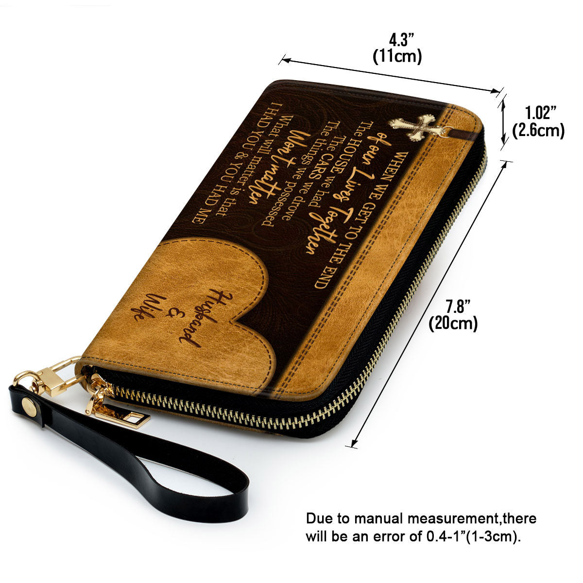 I Had You And You Had Me Clutch Purse For Women - Personalized Name - Christian Gifts For Women