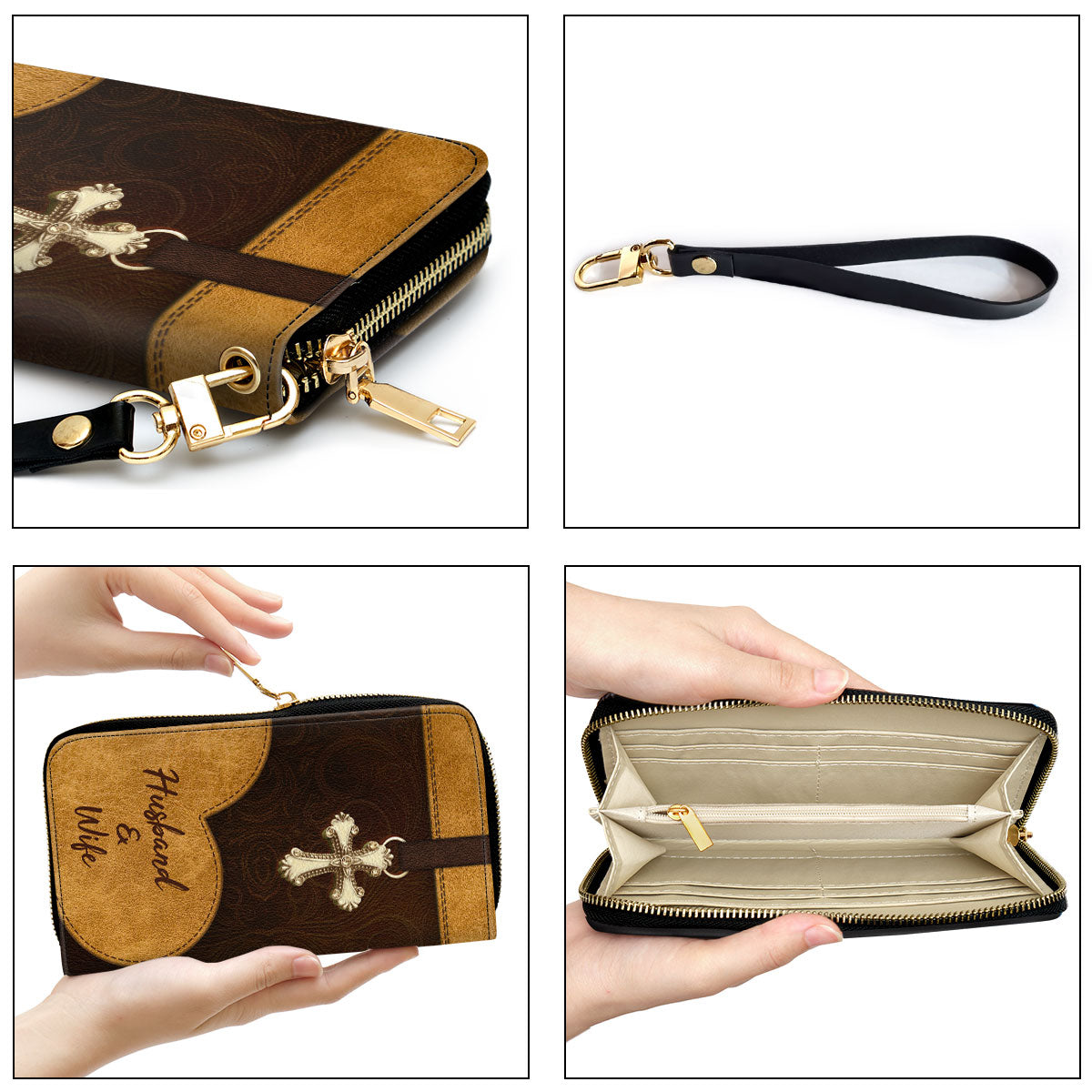 I Had You And You Had Me Valentine Gifts For Wife Clutch Purse For Women - Personalized Name - Christian Gifts For Women