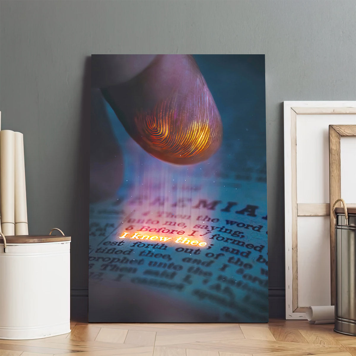 I Knew Thee Wall Art Decor Prints Canvs - Religious Posters