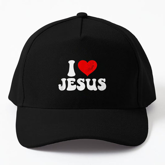 I Love Jesus Bible Christ Cap