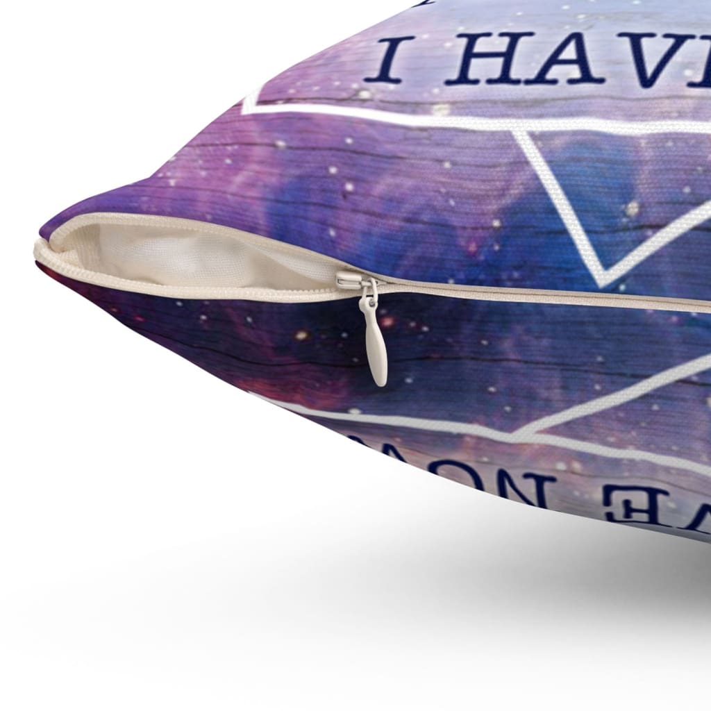 I Still Remember The Days I Prayed For The Things I Have Now Christian Pillow 2