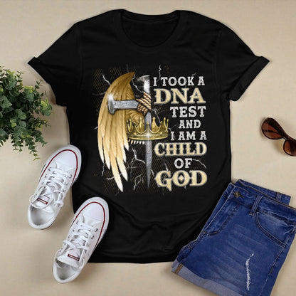 I Took A Dna Test And I Am A Child Of God, Christian T-Shirt, Religious T-Shirt, Jesus Sweatshirt Hoodie, Faith T-Shirt