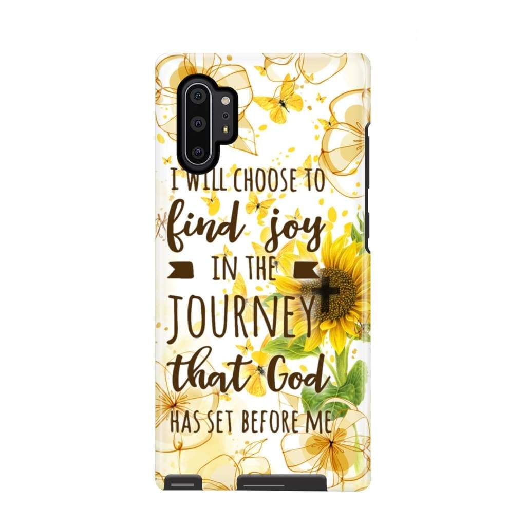 I Will Choose To Find Joy In The Journey Christian Phone Case - Scripture Phone Cases - Iphone Cases Christian