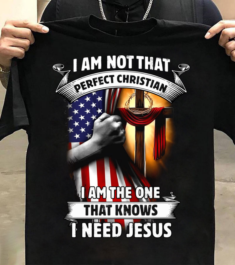 I'm Not That Perfect Christian Standard T-shirt - Women's Christian T Shirts - Women's Religious Shirts