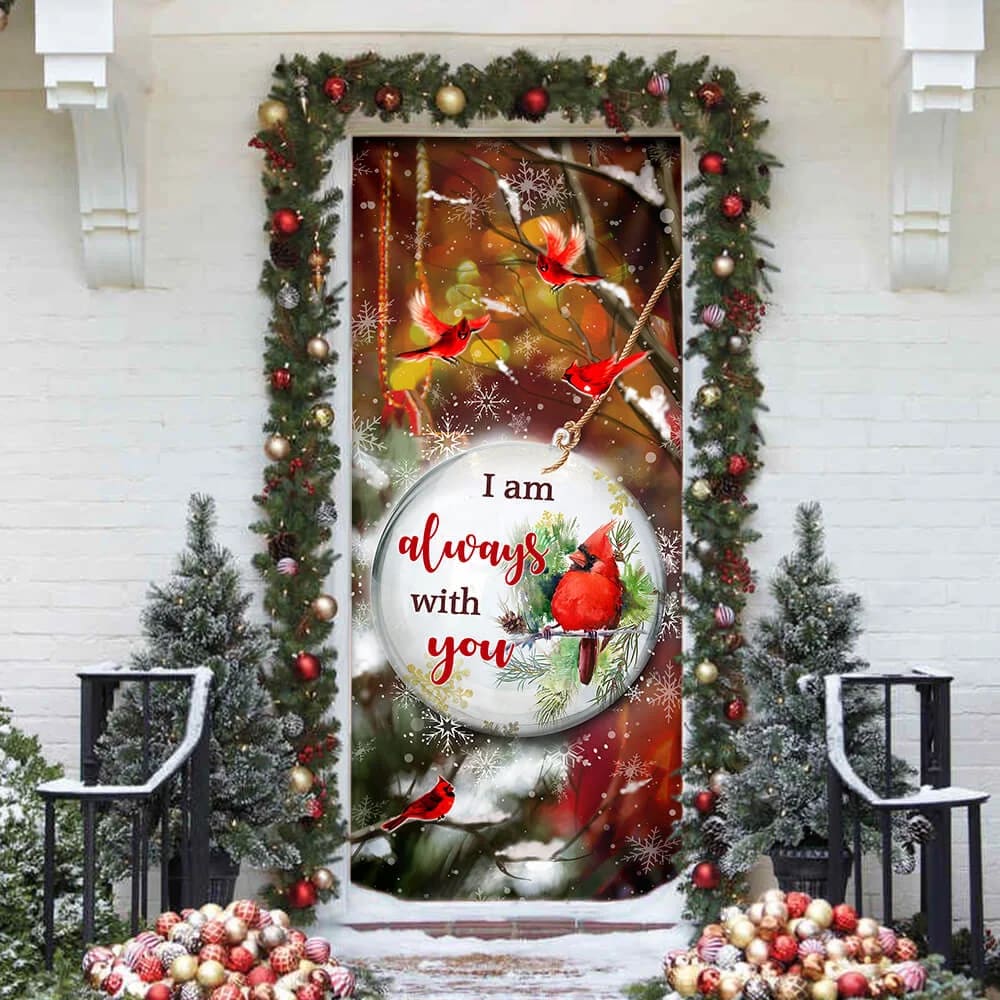 I'm Always With You Door Cover - Religious Door Decorations
