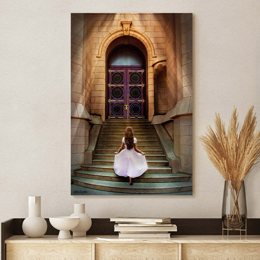 I'm Going There Someday Canvas Picture - Jesus Canvas Wall Art - Christian Wall Art