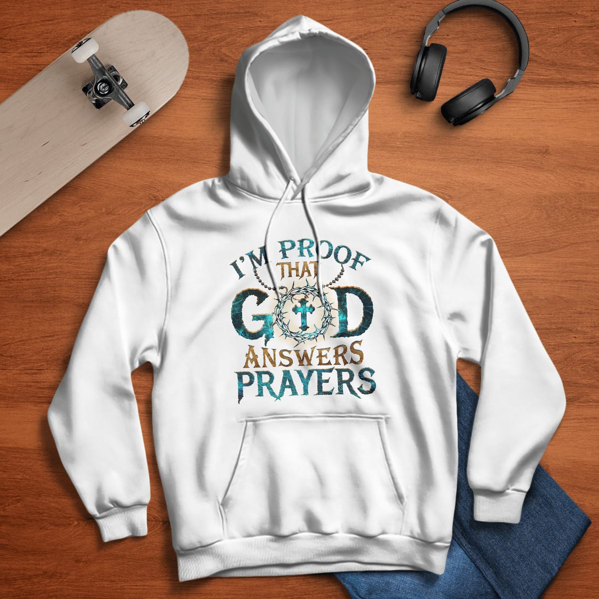 I'm Proof That God Answers Prayers, God T-Shirt, Jesus Sweatshirt Hoodie, Faith T-Shirt